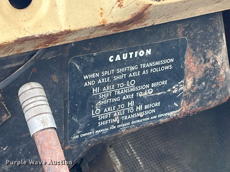 image for item DP0503 1968 Chevrolet C50  dump flatbed truck