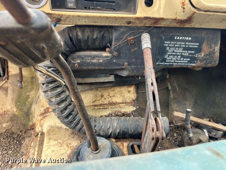 image for item DP0503 1968 Chevrolet C50  dump flatbed truck