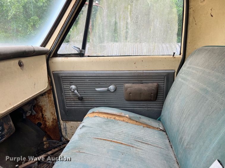 image for item DP0503 1968 Chevrolet C50  dump flatbed truck