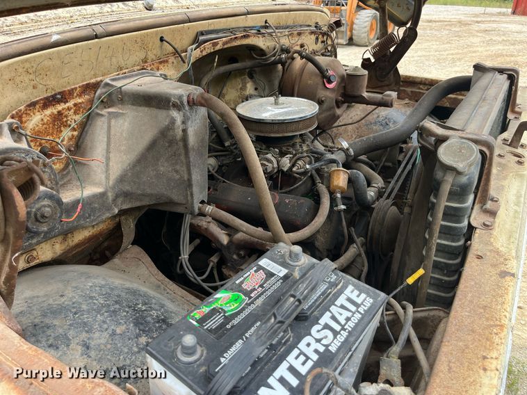 image for item DP0503 1968 Chevrolet C50  dump flatbed truck