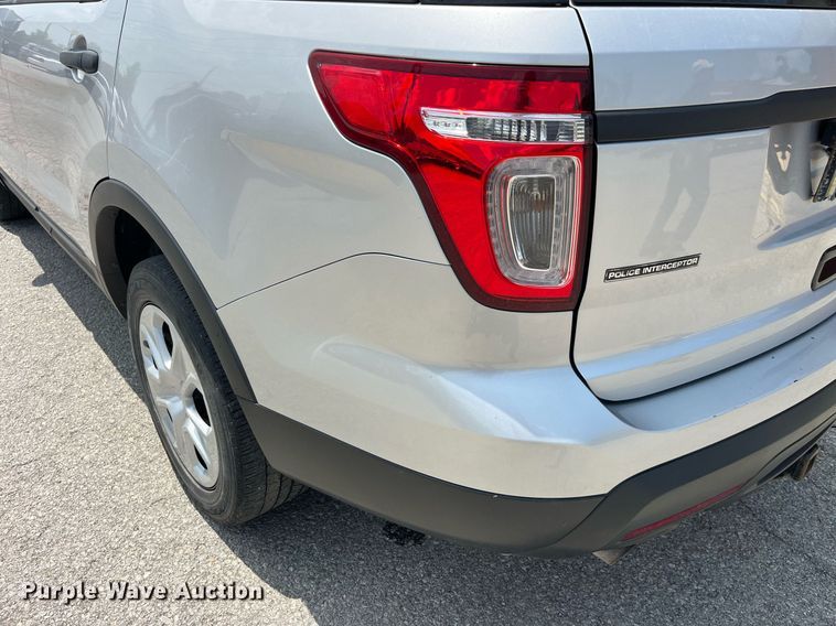 image for item DP0517 2015 Ford Explorer Police Interceptor  SUV