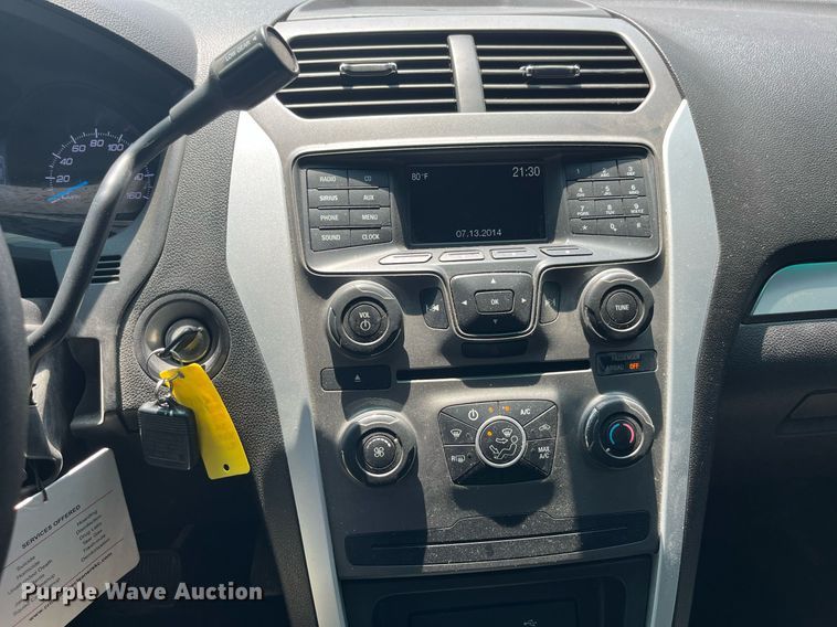 image for item DP0517 2015 Ford Explorer Police Interceptor  SUV