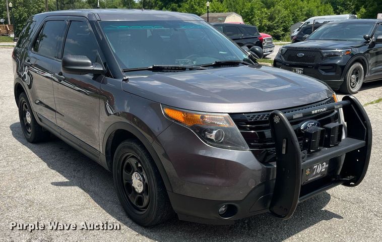 image for item DP0518 2015 Ford Explorer Police Interceptor  SUV