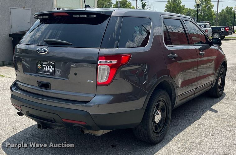 image for item DP0518 2015 Ford Explorer Police Interceptor  SUV