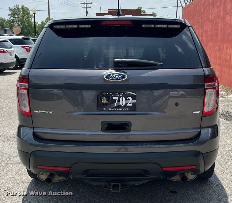 image for item DP0518 2015 Ford Explorer Police Interceptor  SUV