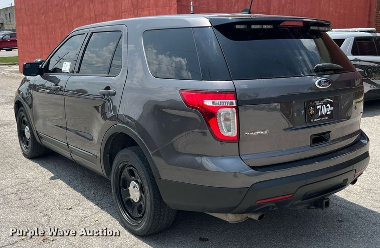 image for item DP0518 2015 Ford Explorer Police Interceptor  SUV