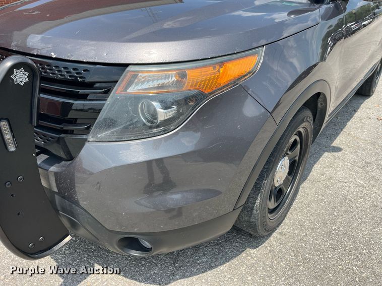 image for item DP0518 2015 Ford Explorer Police Interceptor  SUV