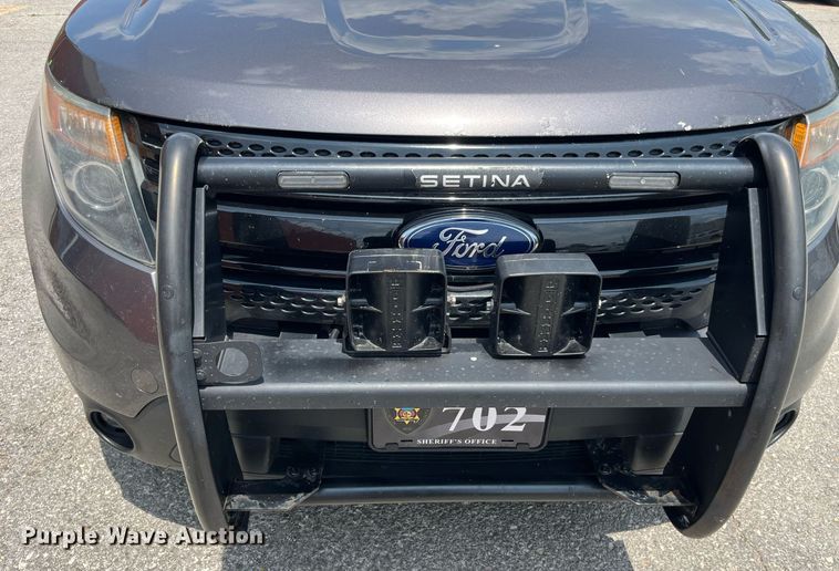 image for item DP0518 2015 Ford Explorer Police Interceptor  SUV