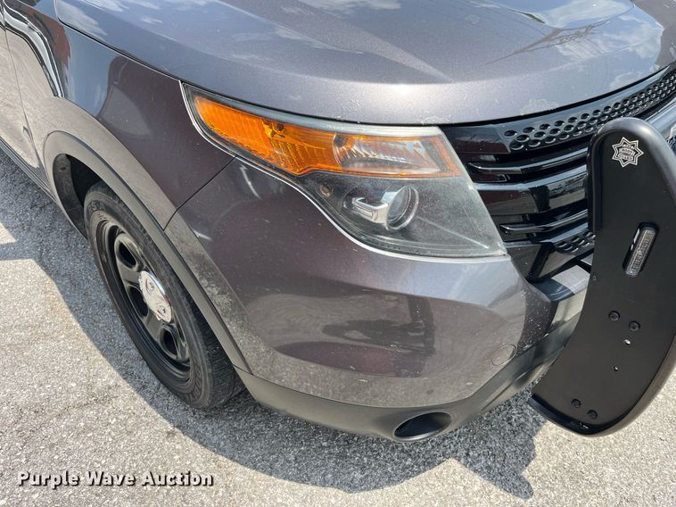 image for item DP0518 2015 Ford Explorer Police Interceptor  SUV