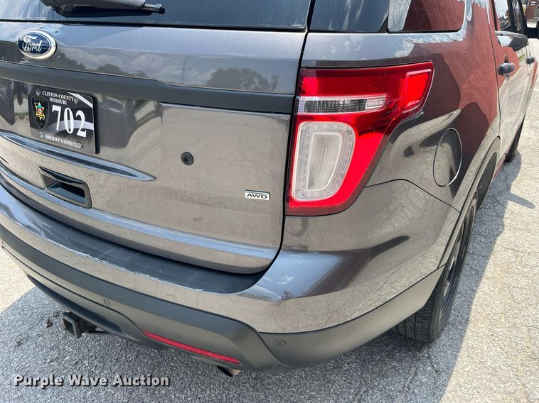 image for item DP0518 2015 Ford Explorer Police Interceptor  SUV