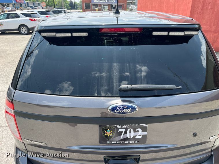 image for item DP0518 2015 Ford Explorer Police Interceptor  SUV