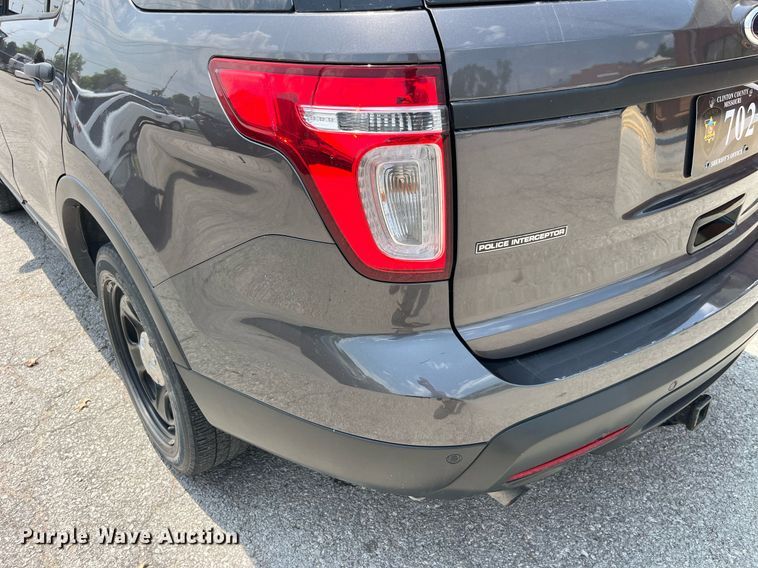 image for item DP0518 2015 Ford Explorer Police Interceptor  SUV