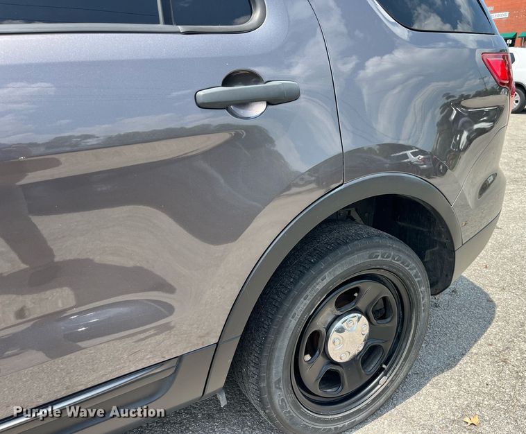 image for item DP0518 2015 Ford Explorer Police Interceptor  SUV