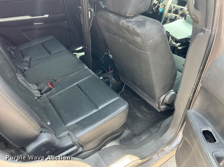 image for item DP0518 2015 Ford Explorer Police Interceptor  SUV