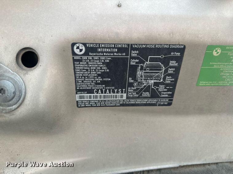 image for item DP3136 2001 BMW 330i