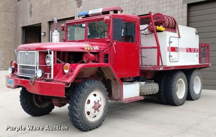 image for item DP3278 1972 Jeep M45A2  pumper fire truck