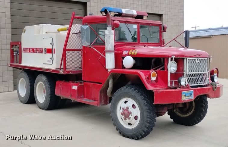 image for item DP3278 1972 Jeep M45A2  pumper fire truck