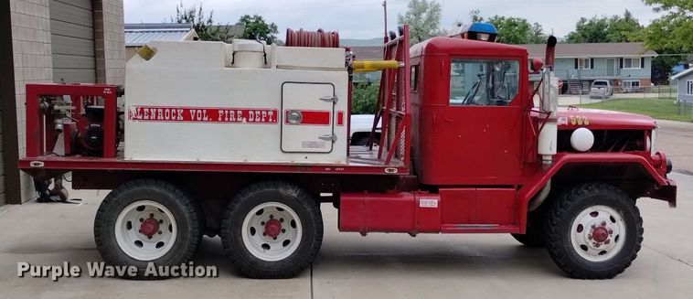 image for item DP3278 1972 Jeep M45A2  pumper fire truck