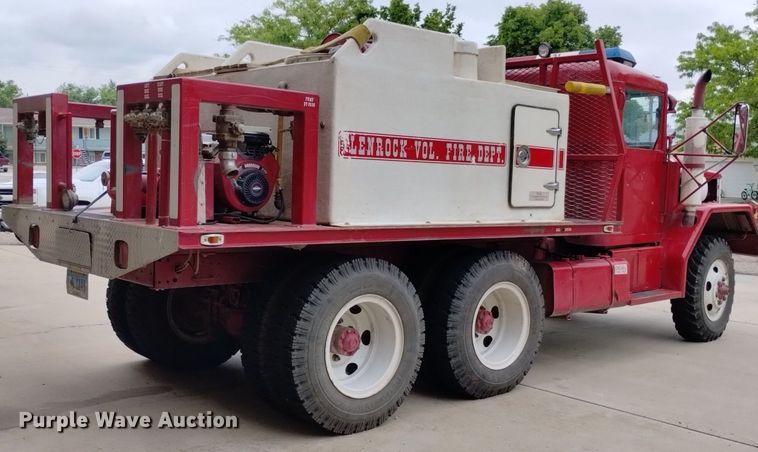 image for item DP3278 1972 Jeep M45A2  pumper fire truck