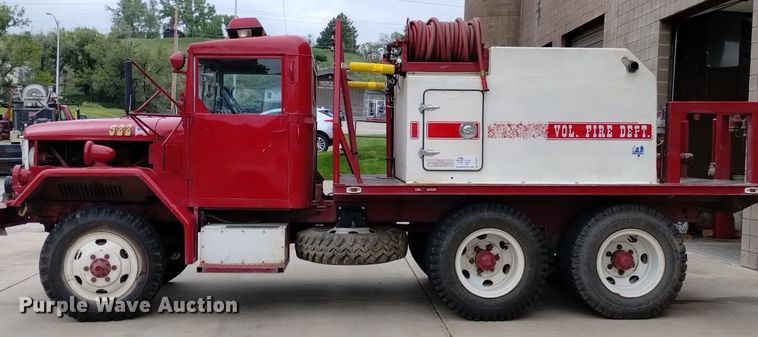 image for item DP3278 1972 Jeep M45A2  pumper fire truck