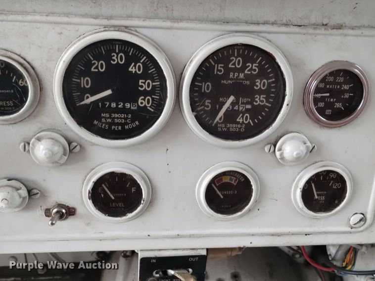 image for item DP3278 1972 Jeep M45A2  pumper fire truck