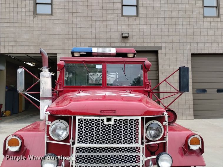 image for item DP3278 1972 Jeep M45A2  pumper fire truck