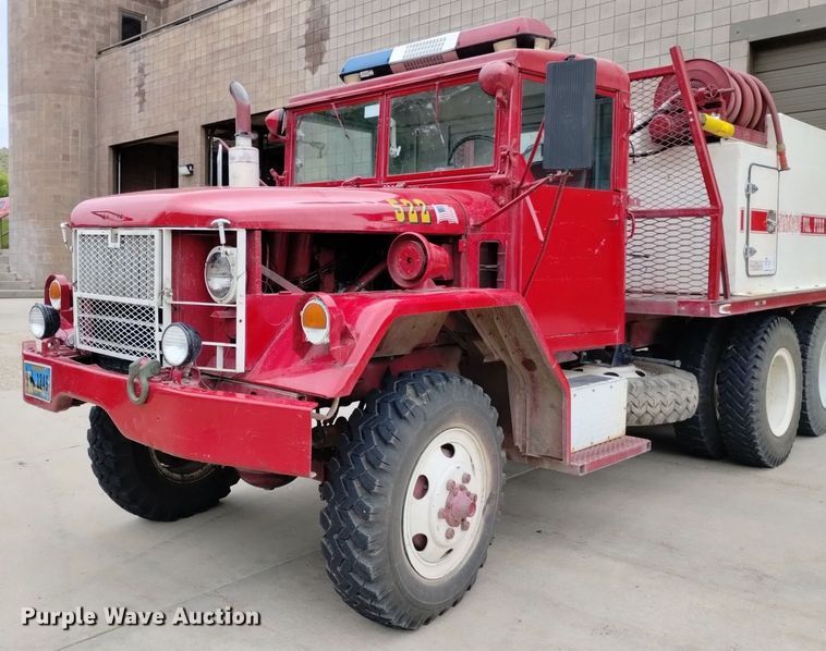 image for item DP3278 1972 Jeep M45A2  pumper fire truck