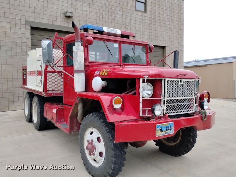 image for item DP3278 1972 Jeep M45A2  pumper fire truck