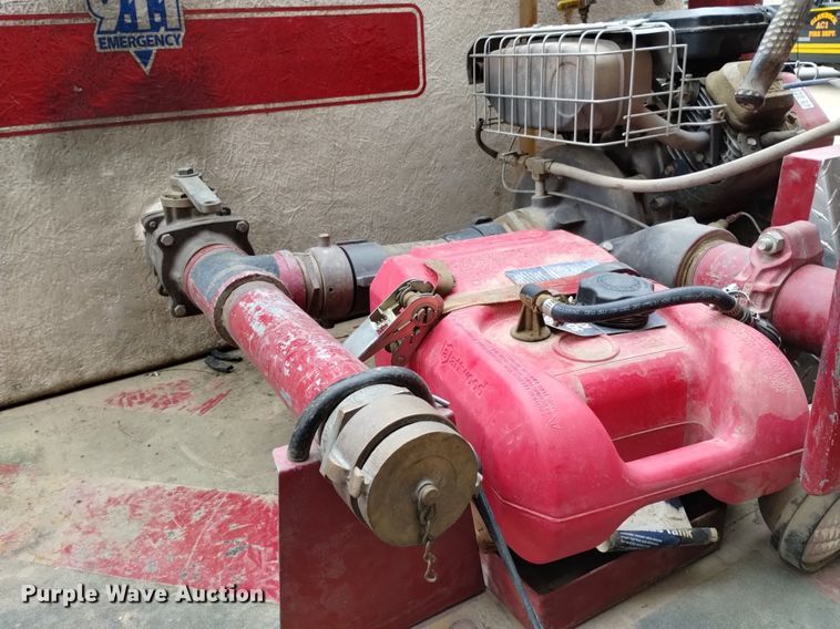 image for item DP3278 1972 Jeep M45A2  pumper fire truck