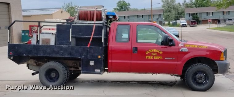 image for item DP3280 2000 Ford  F350 Super Duty  brush fire truck