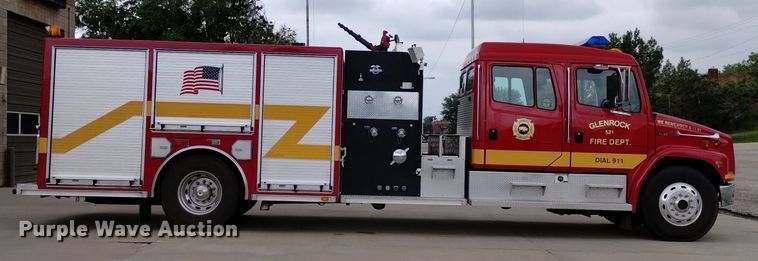 image for item DP3281 2001 Freightliner FL80  pumper fire truck