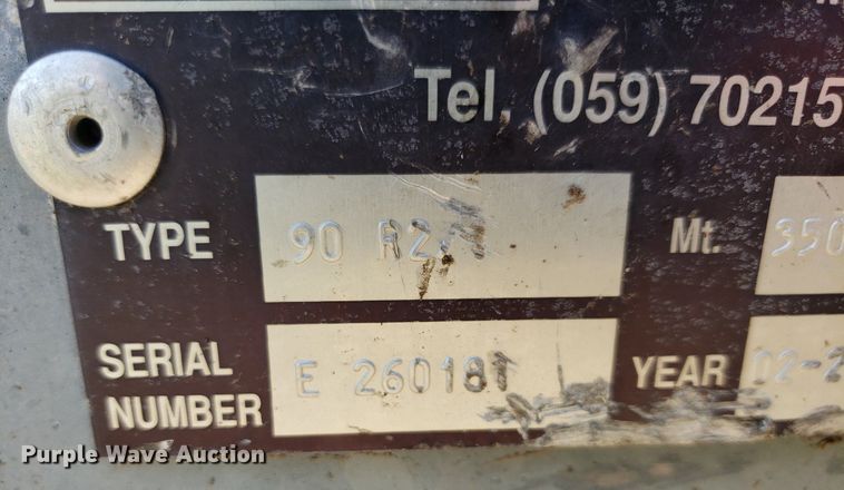 image for item DP8072 2006 Ocmis 90 R2  water reel