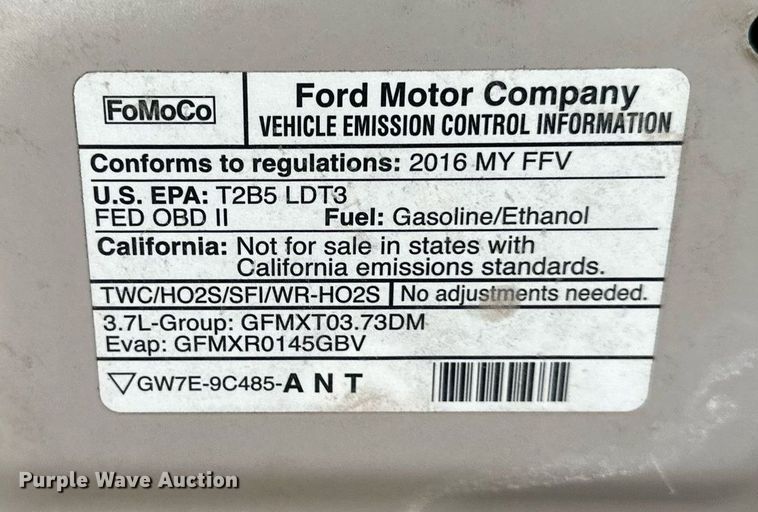 image for item DR5247 2016 Ford Explorer Police Interceptor  SUV