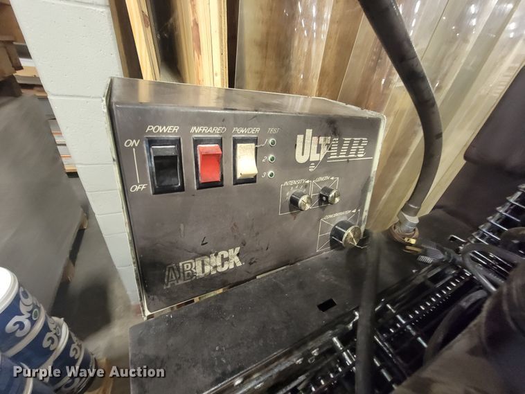 image for item HY9037 Abdick 9850  offset printing press