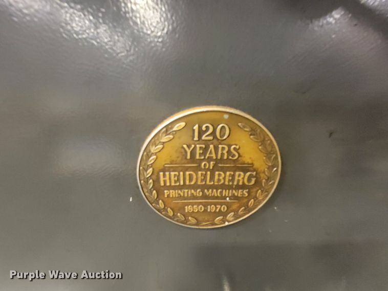 image for item HY9039 Hiedelberg GTO 46  offset printing press