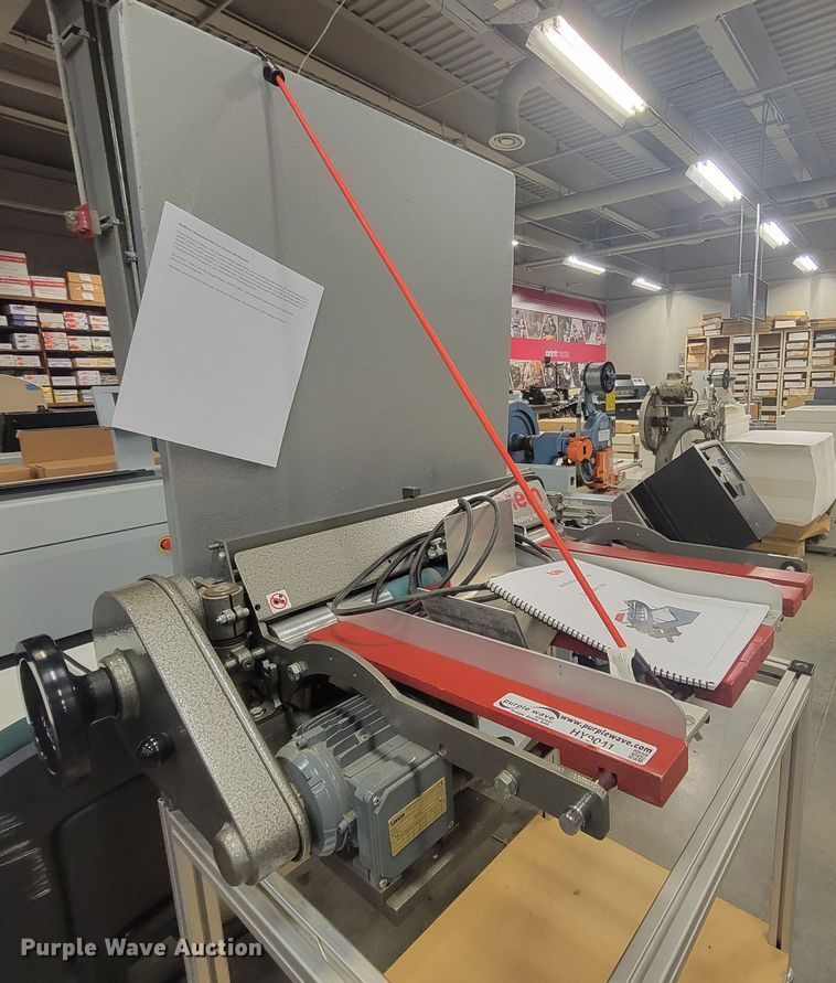 image for item HY9041 2012 Rollem Champion 990  sheet metal score machine