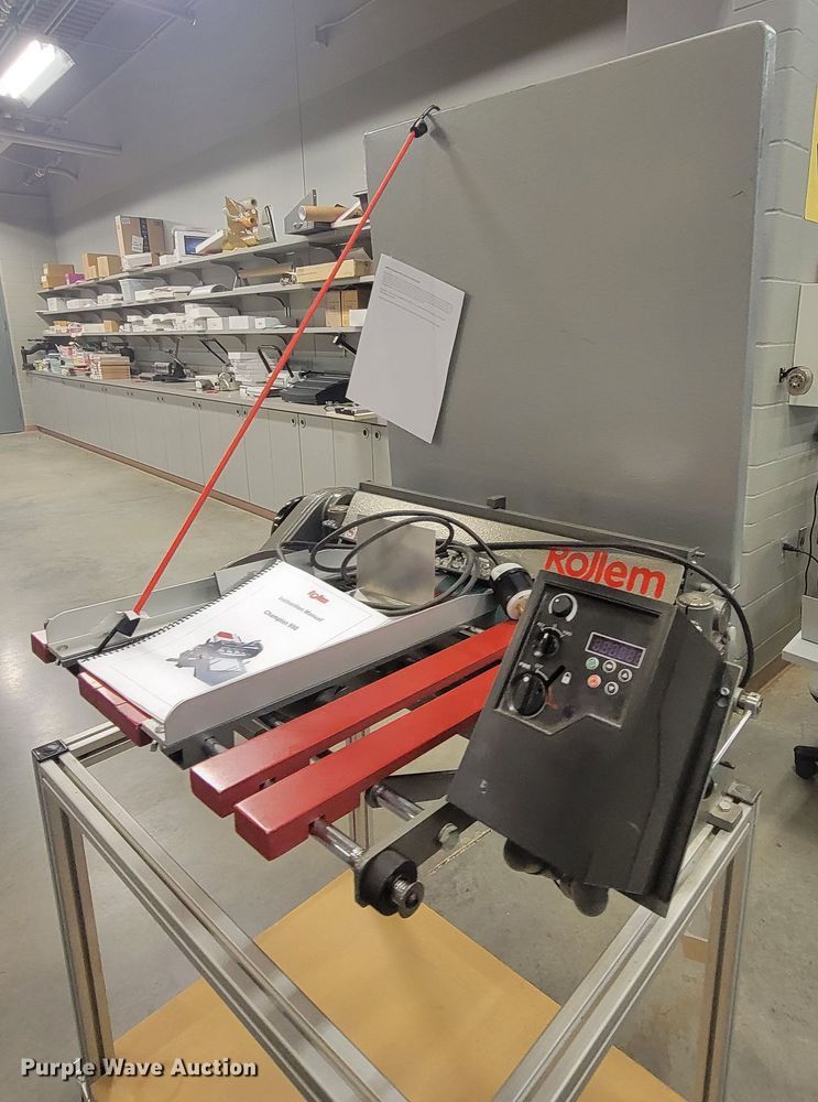 image for item HY9041 2012 Rollem Champion 990  sheet metal score machine