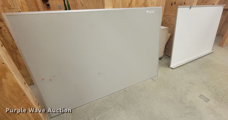 image for item HY9047 (2) 72" x 48" bulletin boards