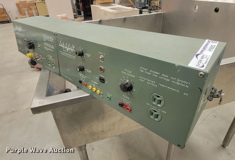 image for item HY9082 (2) Lab-Volt power supplies