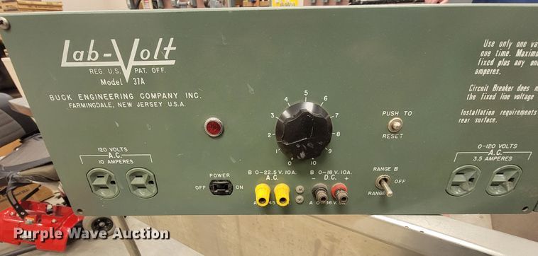 image for item HY9082 (2) Lab-Volt power supplies