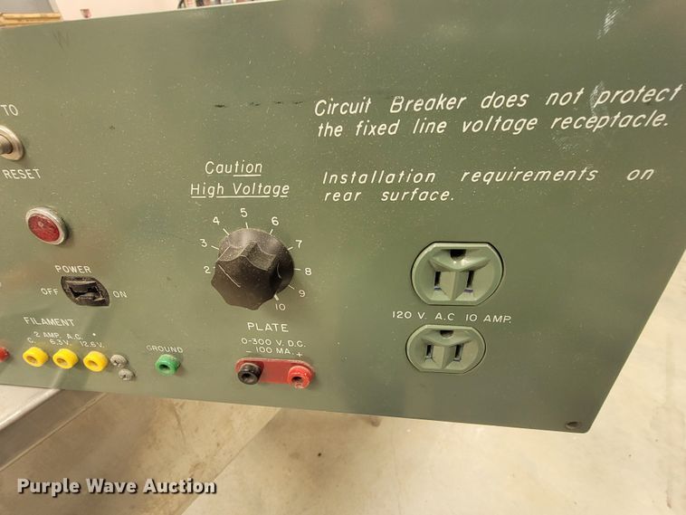 image for item HY9082 (2) Lab-Volt power supplies