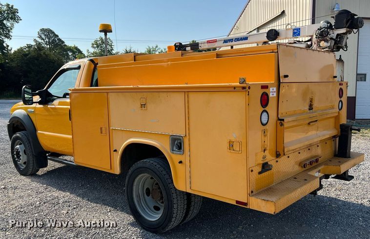 image for item II9184 2007 Ford F450 Super Duty XL  utility / service truck