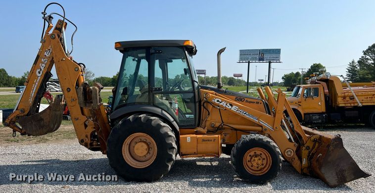 image for item II9233 2007 Case 580 Super M+  backhoe