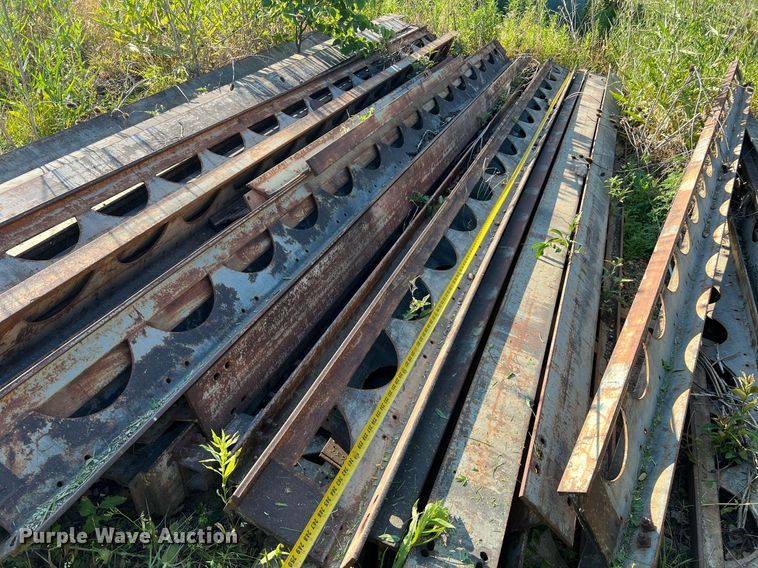 image for item II9240 Approximately 40 steel I-beams