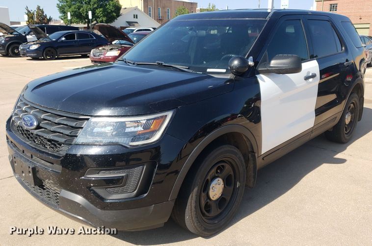 image for item IP9261 2018 Ford Explorer Police Interceptor  SUV