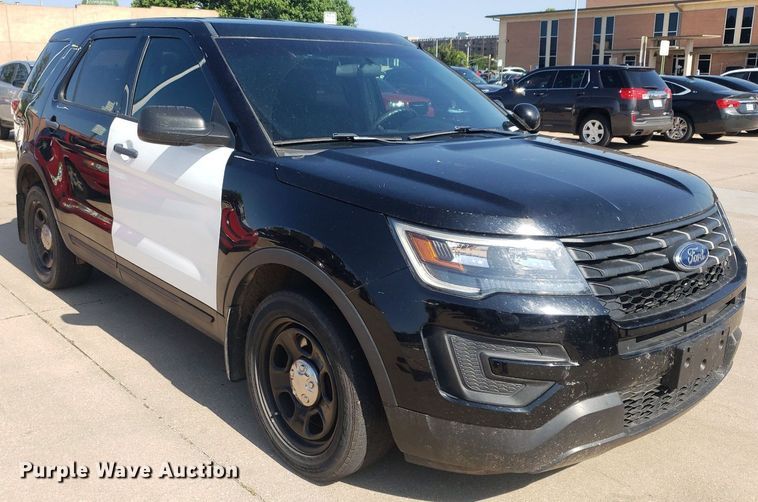image for item IP9261 2018 Ford Explorer Police Interceptor  SUV