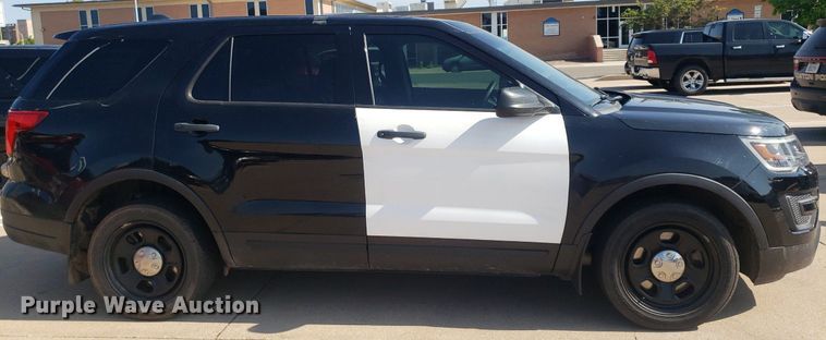 image for item IP9261 2018 Ford Explorer Police Interceptor  SUV