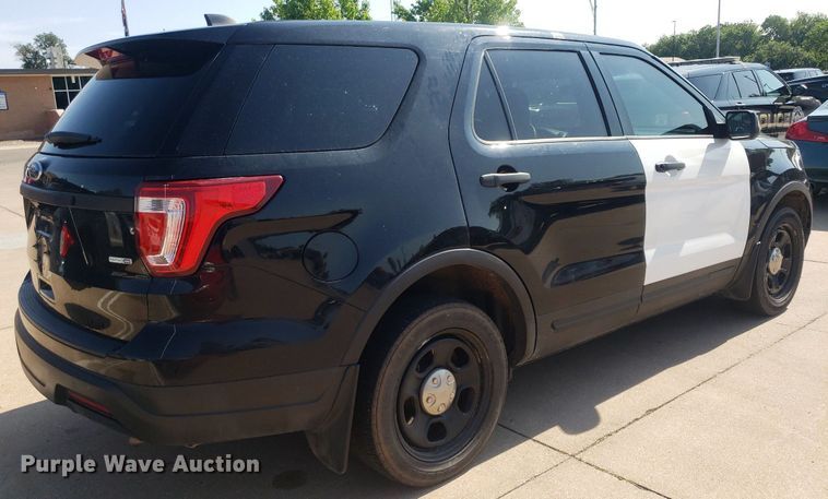 image for item IP9261 2018 Ford Explorer Police Interceptor  SUV