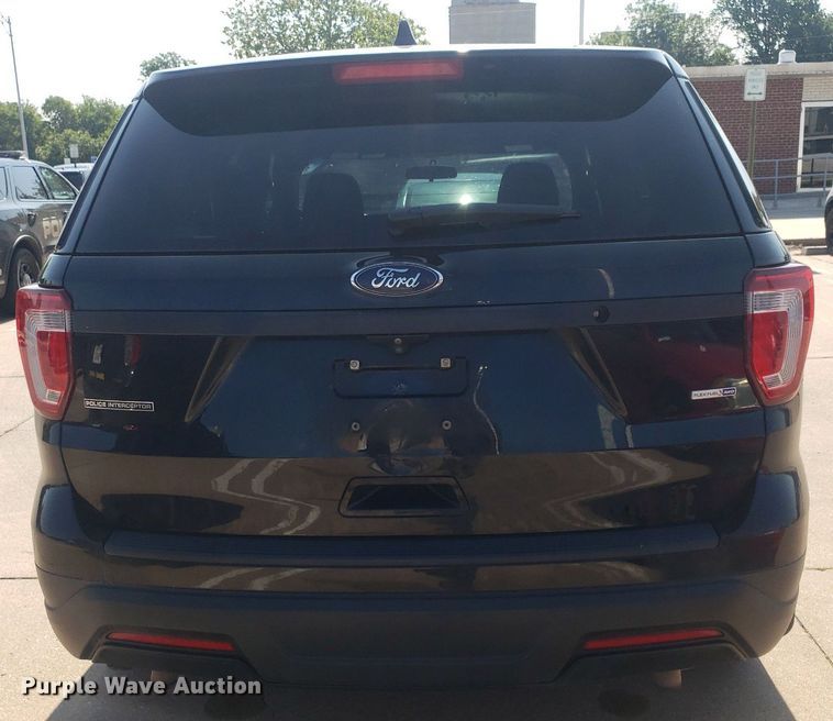 image for item IP9261 2018 Ford Explorer Police Interceptor  SUV
