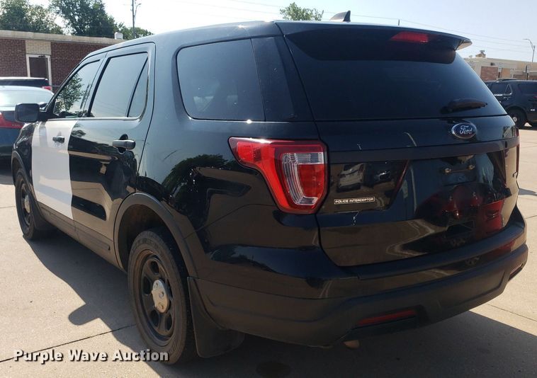 image for item IP9261 2018 Ford Explorer Police Interceptor  SUV